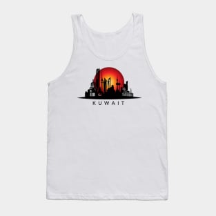 Kuwait Skyline Tank Top